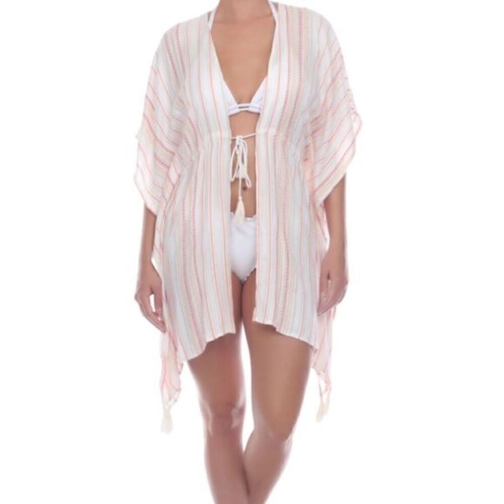 ‎Boho Me Yarn Dye Cover Up - Picture 2 of 12